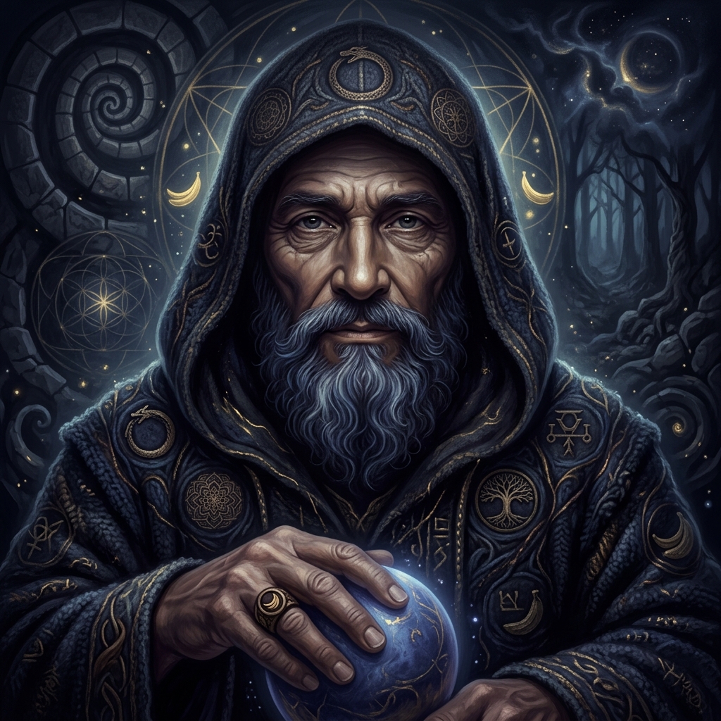The Shadow Guide AI Meditation Guide — Jungian and Mysterious