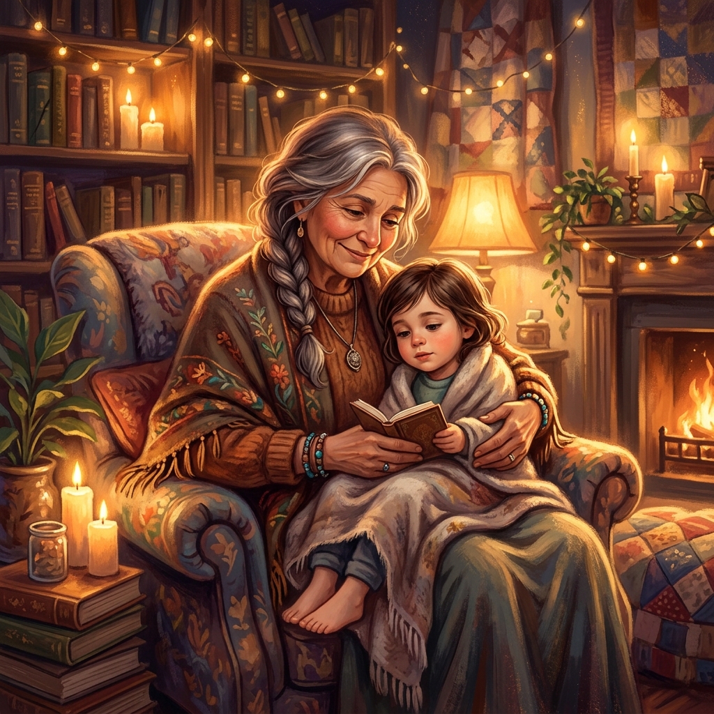 Warm Guardian AI Meditation Guide — Reassuring and Soft